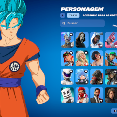 Conta Fortinite | 48 skins | Son Goku | ENTREGA AUTOMÁTICA!