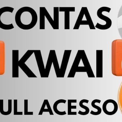 CONTAS KWAI NOVAS ( FULL ACESSO)