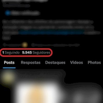 CONTA NO X | 9.9K Seguidores | Ativa.