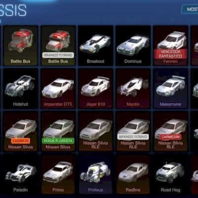 🟢CONTA ROCKET LEAGUE🟢FENNEC(33 CARROS)🟢 TITULO RARO E MUITO MAIS🟢600$GASTOS