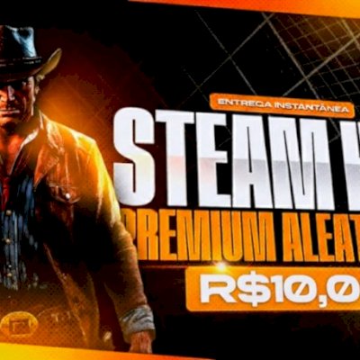 10x STEAM KEY PREMIUM ALEATÓRIAS + 2 JOGOS BRINDE
