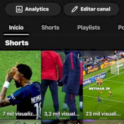 Canal Youtube 10k de Inscritos