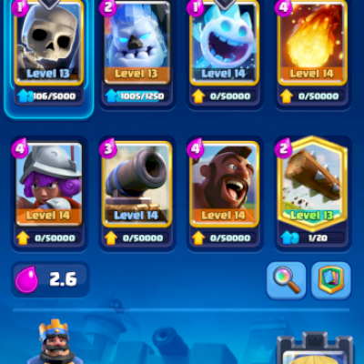 Vendo minha conta Clash Royale criada no lançamento global