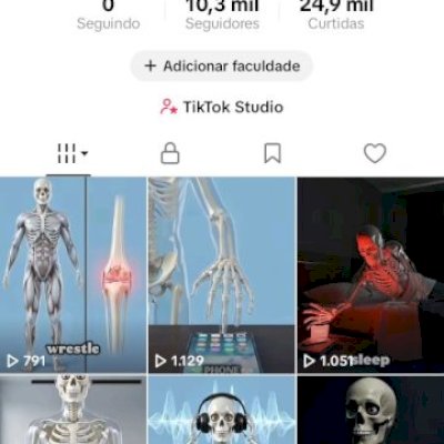 CONTA DO TIKTOK EUA MONETIZADA +10,3K SEGUIDORES (ENGAJAMENTO REAL)