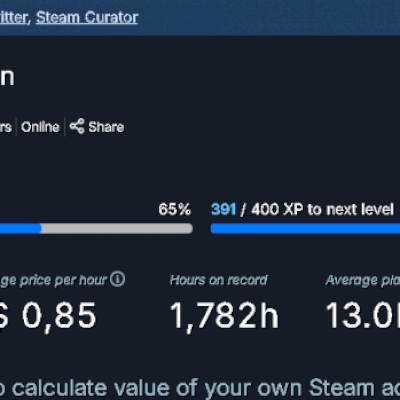 Conta STEAM com 153 jogos