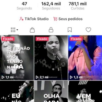 CONTA TIKTOK 162 MIL SEGUIDORES (TIKTOKSHOP LIBERADO)