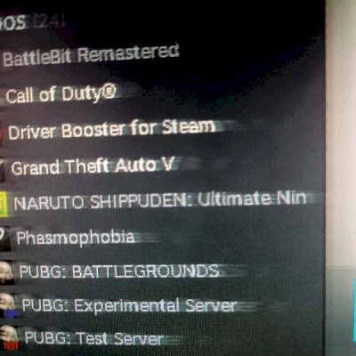 Conta Steam com alguns jogos