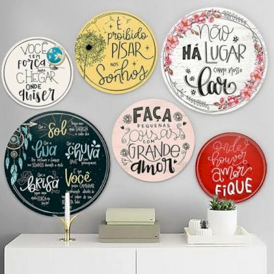 Artes para Placas Decorativas