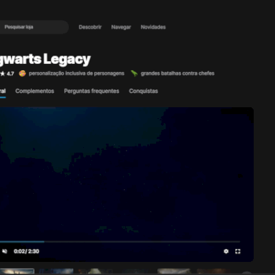 VENDO CONTA EPIC GAMES - HOGWARTS LEGACY + GTA V + DEAD ISLAND 2 + 70 JOGOS