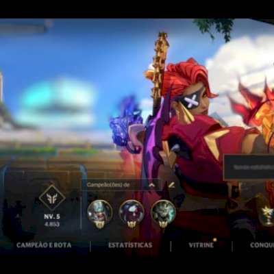 Vendo conta wild rifit 140 skins , todos os campeoes