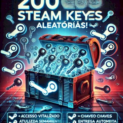 🎮 2000 Keys Steam - Podendo Funcionar ou Não (VITALÍCIO)  [ENTREGA AUTOMÁTICA]