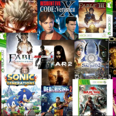 Jogos Xbox 360 mídia digital (compartilhados!)