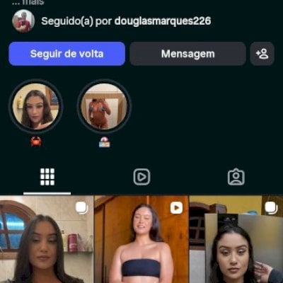 CONTA COM +2,2K SEGUIDORES REAIS BR , COM FOTOS E VIDEOS ENGAJADOS