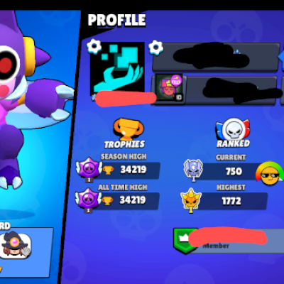 CONTA DE BRAWL STARS