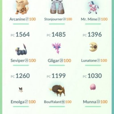 Continha básica LVL30