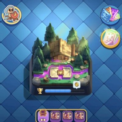Conta de Clash Royale upada