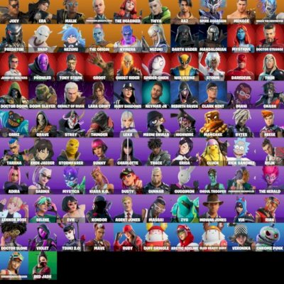 CONTA FORTNITE TRY HARD 92 SKINS FULL ACESSO COM LARA CROFT + 95 PICARETAS