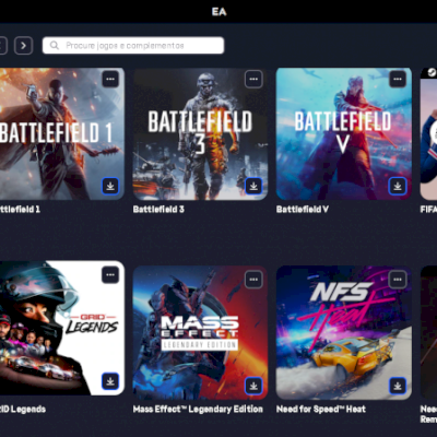 Conta do EA App (Origin) : Battlefield 5, Need for Speed Heat etc..