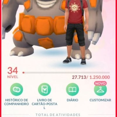 Vendo Conta Pokemon GO, nº 34