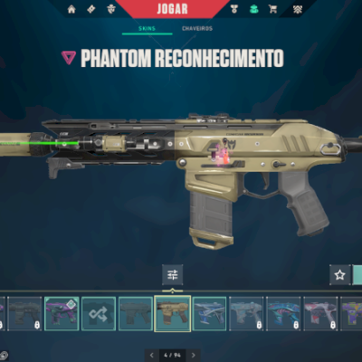 Conta valorant sou criador com skins vandal primordium adaga kuronami e ETC