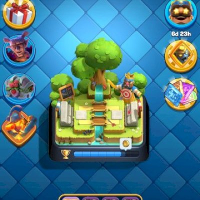 COMBO 2 CONTAS DE CLASH ROYALE