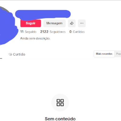 CONTAS DE TIKTOK COM +2000 SEGUIDORES!!!