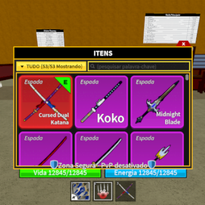 Conta Blox fruits / CDK / Level Max