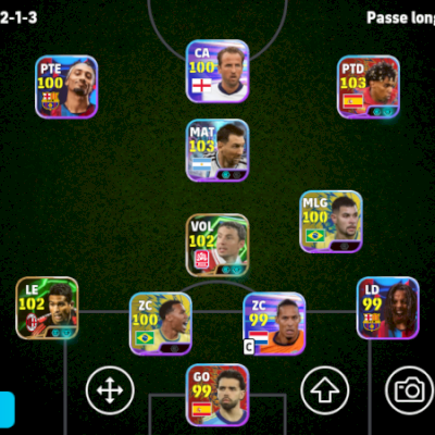 Conta Efootball Força 3105 2 Icons e 2 Showtimes Brabos