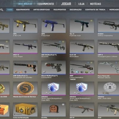 Conta Steam com vários jogos