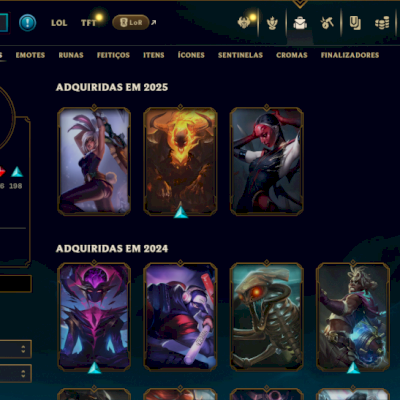 CONTA LOL + VALORANT