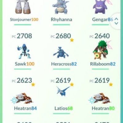 Conta pokemon go lvl39, desde 2016