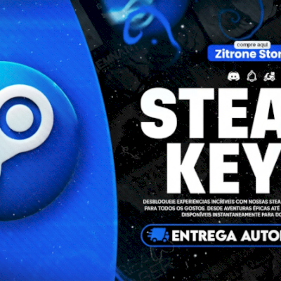 [MELHOR PREÇO DO SITE] STEAM KEYS