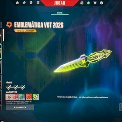 Conta de Valorant com Faca VCT