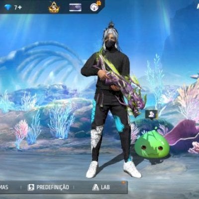 Conta de FF muito top