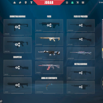 CONTA VALORANT PLATINA 1 (VALOR NEGOCIALVEL)