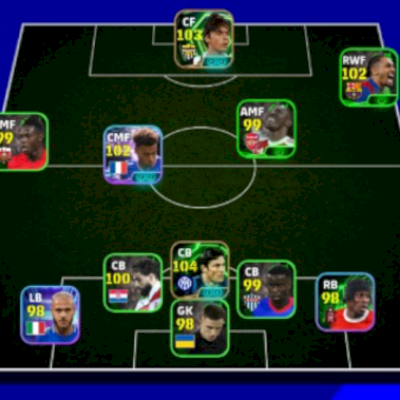 CONTA FORTE eFootball 💎 OVER 3123 + TIME COMPLETO 🔥 VÁRIOS 100+