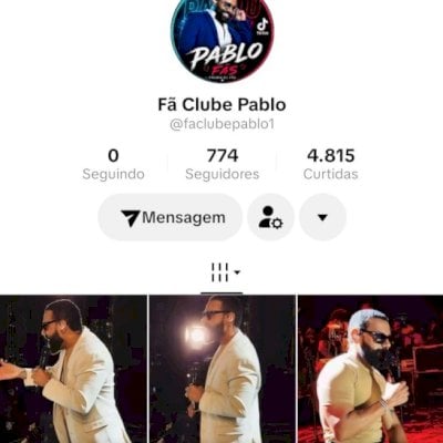 Vendo conta do tik Tok engajada