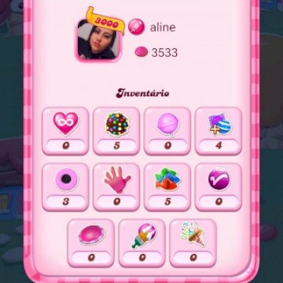Conta de candy crush no nivel 3533 com 8 anos de jogo