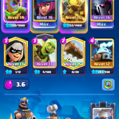 Conta de Clash Royale