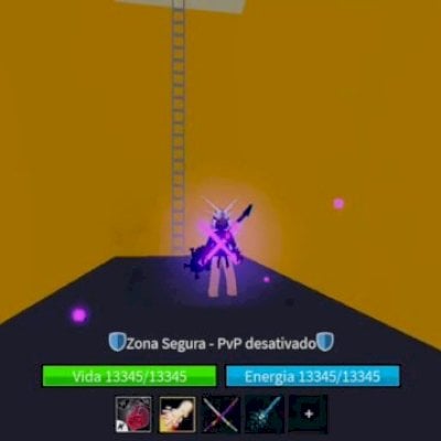 CONTA BLOX FRUITS COM YORU, TTK, SANGUÍNE ART(ROBLOX VNG)