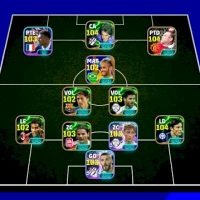 mbl/pack frança, ney jr. copa14, rooney, batistuta, edmilson, zanetti,drogba e +