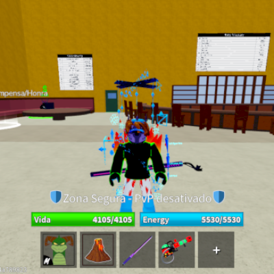 Conta Blox Fruits Lv 1145 | Dragon Breath + Fruta Magma | Sea 2 Liberado