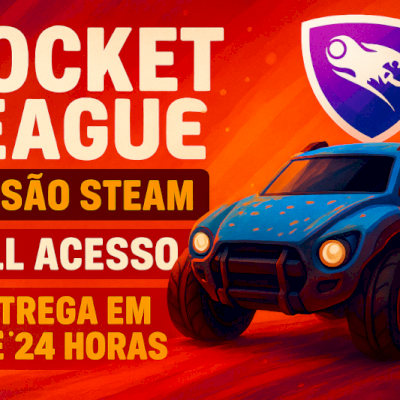 CONTA STEAM ROCKET LEAGUE PC (COM EPIC GAMES DISPONÍVEL)