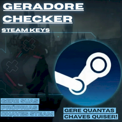 Gerador e Cheker de Steam Keys + Brinde