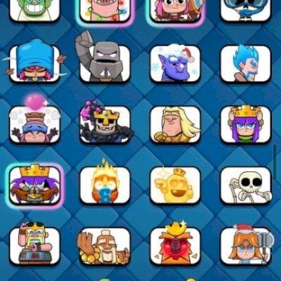 Conta Clash Royale cartas nivel 16