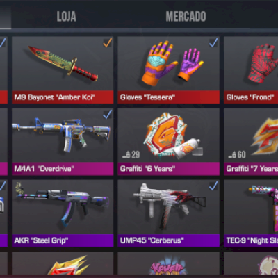 Conta no precinho pra sair rápido