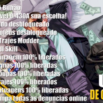 UPO CONTAS DE GTA V E FAÇO DROPS DE RP E DINHEIRO