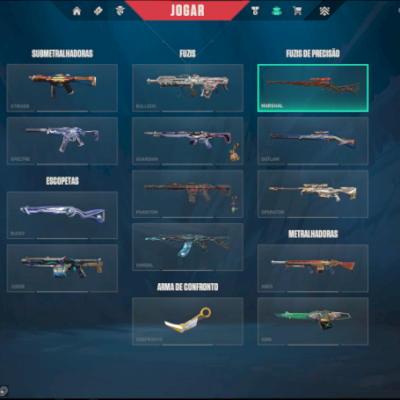 Conta de valorant Platina 1 FULL ACESSO +5000k gastos