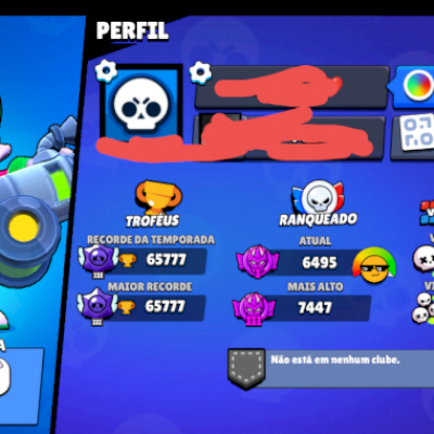 Vendo minha conta de Brawl Stars.