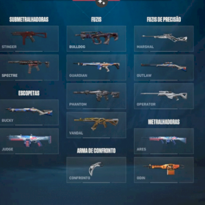 Conta de valorant +4000k gasto